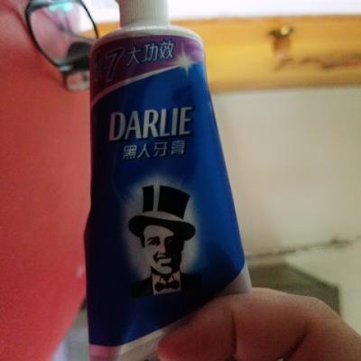 黑人（DARLIE）超白矿物盐牙膏 190g晒单图