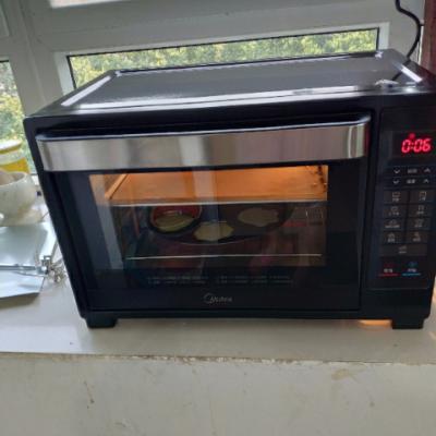 美的（Midea）电烤箱 T7-L325D 广域控温 家用多功能 多层烤位 低温发酵 上下独立控温 电烤箱晒单图