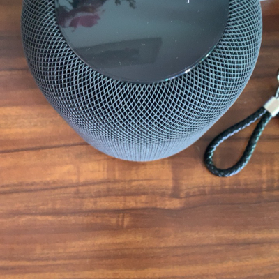 Apple HomePod 智能音箱 蓝牙音箱 电脑音箱 MQHW2CH/A金属 深空灰晒单图