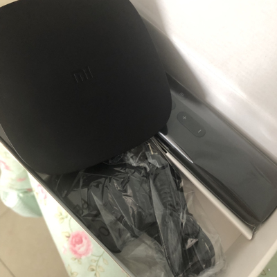 小米盒子4SE 黑色 人工智能机顶盒 高清网络机顶盒 （不含HDMI线）黑色晒单图