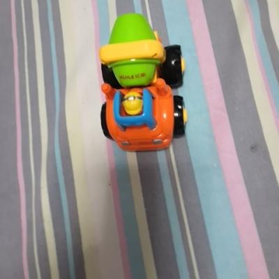 汇乐玩具（HUILE TOYS）快乐工程队 326C/326D 惯性动力工程车男孩玩具车 单只装 款式颜色随机发货晒单图