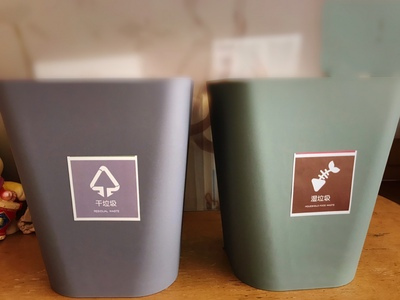 北欧垃圾桶家用法耐客厅创意厨房卧室卫生间分类厕所办公室大号拉圾筒FANAI 小号（纯白）晒单图