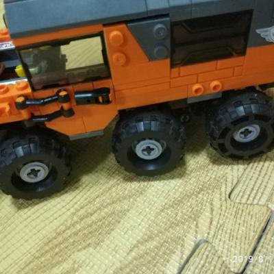 星堡XINGBAO车系列汽车塑料小颗粒拼装儿童积木玩具6岁以上男女孩玩具 地形车【529颗】晒单图