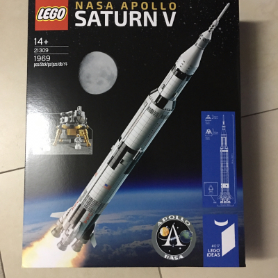 LEGO 乐高 Ideas系列 乐高 美国宇航局阿波罗土星五号 21309 14岁以上 塑料玩具 200块以上晒单图