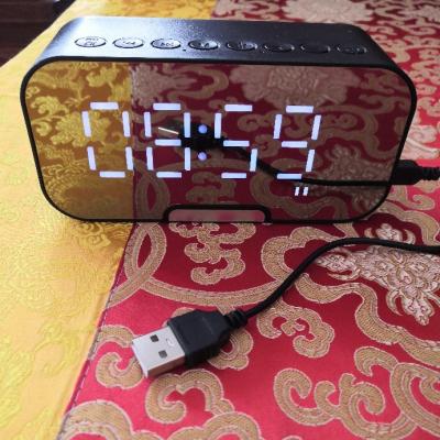 诺必行 G-10无线蓝牙音箱手机收钱提示语音播报3D环绕家用双闹钟多功能便携桌面小音响 黑色晒单图