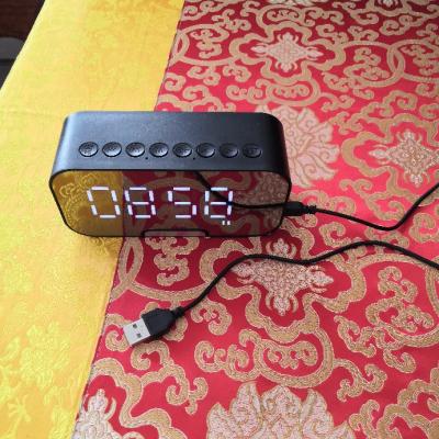 诺必行 G-10无线蓝牙音箱手机收钱提示语音播报3D环绕家用双闹钟多功能便携桌面小音响 黑色晒单图