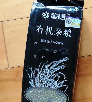 金唐(KTANG) 有机绿豆500g 五谷杂粮 绿豆汤 粗粮粥 杂粮粥晒单图