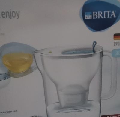 碧然德(BRITA)过滤净水器 家用滤水壶 净水壶 光汐系列3.5L蓝色一壶4芯装晒单图