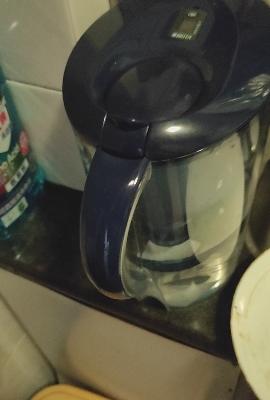 碧然德(BRITA)过滤净水器 家用滤水壶 净水壶 光汐系列3.5L蓝色一壶4芯装晒单图