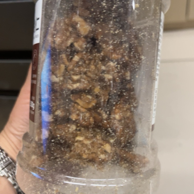 五个农民琥珀核桃仁蜂蜜味500g罐装无壳即食坚果休闲零食晒单图