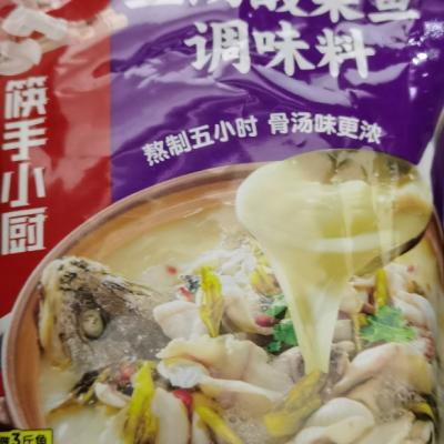 海底捞 精品水煮鱼调味料210g 袋装 麻辣味 调味品调味料 正宗麻辣水煮鱼水煮肉片毛血旺 一料多用 饭店口味晒单图