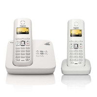 集怡嘉 (Gigaset) 电话机 C585 套装 (珍珠白)