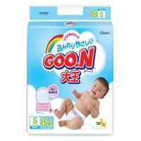 大王（GOO.N）维E纸尿裤小号S84片尿不湿【4-8kg】