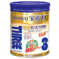 宝素力加护金装幼儿配方奶粉3段900g