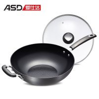 ASD爱仕达32cm晶纯陶瓷无烟不粘炒锅NQJ8332E电磁炉通用