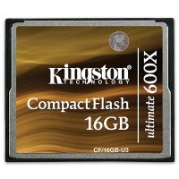 金士顿（Kingston） 16G(600X)CF存储卡(CF/16GB-U3) 高速单反相机/摄像机CF卡