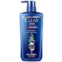 清扬男士洗发露活炭净爽型750ml