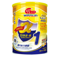 明一阿尔法盾1段婴儿配方奶粉 900g 听装