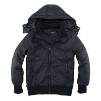 VANCL凡客诚品 时尚短款羽绒服 黑色 M