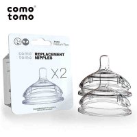 可么多么（comotomo）硅胶奶嘴 流量为二滴适合3-6个月宝宝