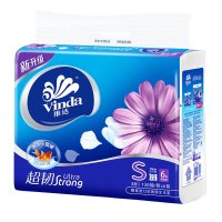 维达超韧抽取面巾3层S码130抽×6包