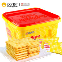 向日葵 乳酪味苏打夹心饼干 700g/袋