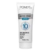 旁氏清痘亮白磨砂洁面膏100g