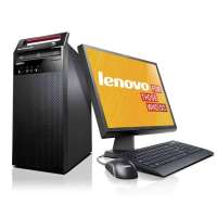 联想(Lenovo)M2610d19.5英寸台式电脑(G16102G500G共享系统内存核显DOS黑色)
