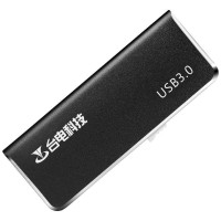 台电优盘台电极速系列CF16GBNSI-K3 USB3.0 16G U盘 黑色