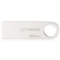 金士顿（Kingston）DTSE9H 32GB U盘 银色亮薄