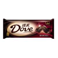 德芙 (Dove )香浓黑巧克力 80g /排块 黑巧克力