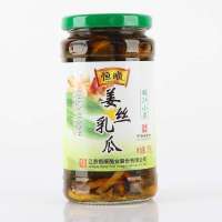恒顺 姜丝乳瓜375g 江苏镇江特产 下饭小菜 腌制泡菜 酱菜 榨菜 姜丝乳瓜