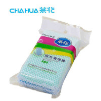 茶花网布海绵擦(2片)4506颜色随机
