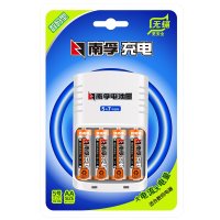 南孚2400毫安标准充电器附4粒5号充电电池