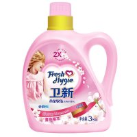 可柔可顺 黄金软纺去静电衣物柔顺护理剂(清怡樱花) 3kg 威露士出品