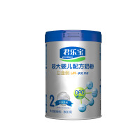 君乐宝(JUNLEBAO)白金装2段（6-12个月）较大婴儿配方奶粉800g*1罐装