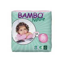 BAMBO Nature班博自然系进口宝宝婴儿纸尿裤XL6号22片透气尿不湿