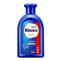 KISSO极是男士无硅油去屑洗发水保湿黑亮200ml 威露士出品