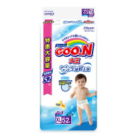 大王（GOO.N）维E系列 婴儿纸尿裤 加大号 （XL号） 52片（12kg-17kg）