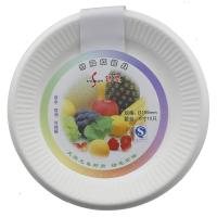 舒润 一次性可降解纸碟 6寸15.5cm 10只装*2包