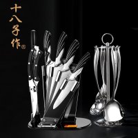 十八子作 304不锈钢厨具银弧五件套ZCJ-01