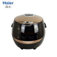 海尔(Haier) 电饭煲 HRC-FS5017(黑金）新款5L微电脑多功能预约智能电饭煲 正品包邮 全国联保