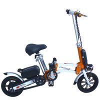 爱奇e族 可折叠锂电自行车 WMM12橙色