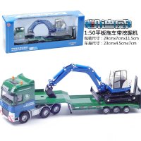 1：50 平板拖车带挖掘机 625038