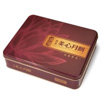 香港美心 金装彩月月饼礼盒 420克/盒 中秋月饼礼盒 配礼品袋