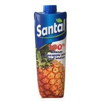 帕玛拉特 意大利进口 圣涛果汁100% 纯菠萝汁 纯果汁 1L