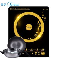 美的（Midea）WT2110A 哑光静音纤薄触摸屏电磁炉（赠汤锅+炒锅）