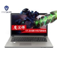 魔法师M7-171a 17.3英寸游戏本(i7-6700HQ 8G 1TB GTX950M 2G独显 DOS 1080P高清屏 钛金灰)
