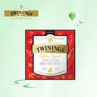 英国川宁(TWININGS) 金毫英式早餐红茶15包*3g 波兰进口茶叶袋泡茶包
