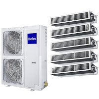 海尔（Haier）RFC160MXSAVA(G) 四室一厅100~140㎡ 家用中央空调超薄一拖五